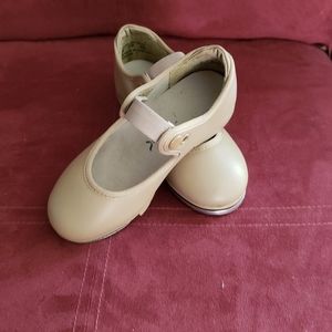 Capezio leather tap shoes sz 6.5